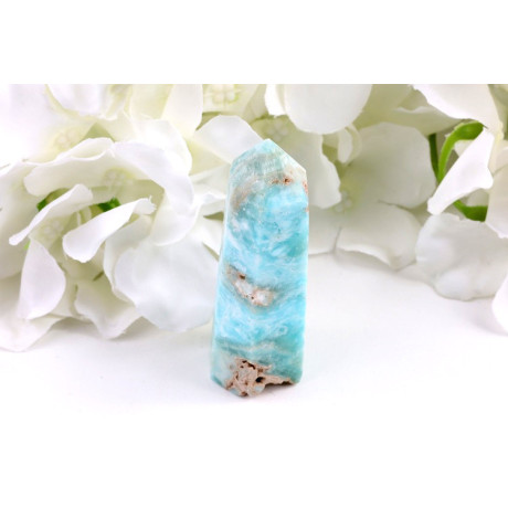 Hemimorfit obelisk modrý 78mm - Brazílie | 225 Kč