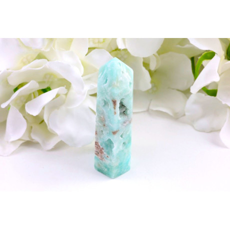 Obelisk hemimorfit 81×24×21 mm - Brazílie | Modrý kámen