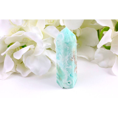 Obelisk hemimorfit 81×24×21 mm - Brazílie | Modrý kámen