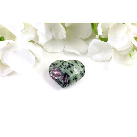 Rubín v zoisitu srdce 35x30 mm - Kámen harmonie