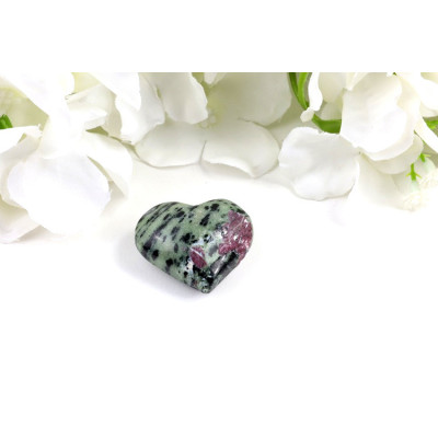 Rubín v zoisitu srdce 35x30 mm - Kámen harmonie