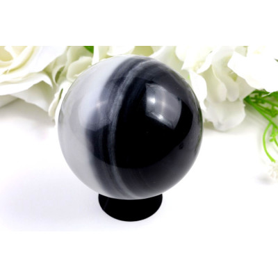 Koule Taiji Jadeit 70 mm - Přírodní kámen z Číny | 485 g