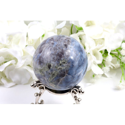 Modrý opál koule 69mm (455g) - Madagaskar | Levné minerály