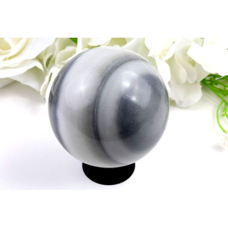 Koule Taiji jadeit 70mm – luxusní dekorace, originální minerál