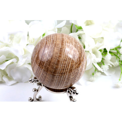 Koule Pruhovaný Kalcit 71mm | Madagaskar | 488g