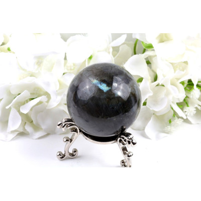 Koule Labradorit 60 mm | Modrý lesk | Brazílie | 720 Kč