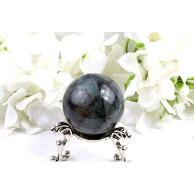 Koule Labradorit 52mm 203g - Brazilský kámen