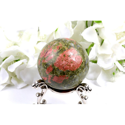 Koule Unakit 59 mm | Leštěný minerál | Levné Minerály