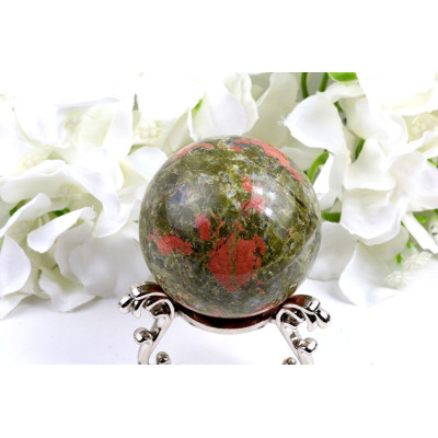 Koule Unakit 59 mm | Leštěný minerál | Levné Minerály