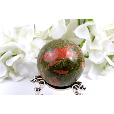 Koule Unakit 58 mm (313 g) - Přírodní kámen pro harmonii