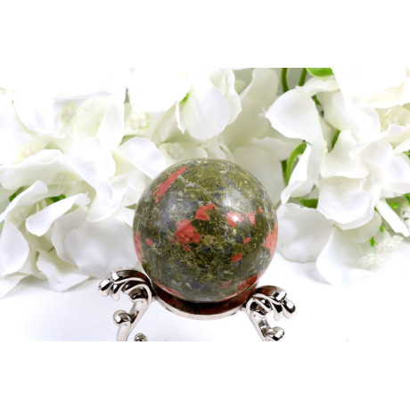 Koule Unakit 50 mm (201 g) - Přírodní kámen pro harmonii