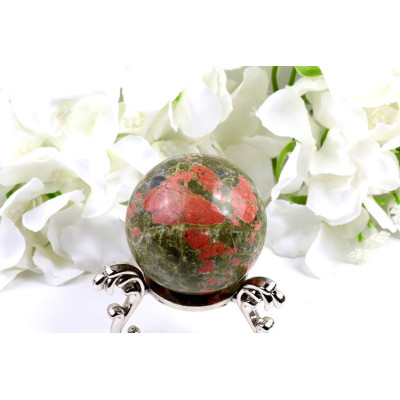 Koule Unakit 50 mm (201 g) - Přírodní kámen pro harmonii