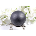 Šungit koule 60 mm neleštěný 187 g - přírodní kámen
