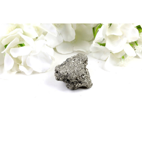 Pyrit č. 390 - Surový minerál 46x40x29 mm | 91 g