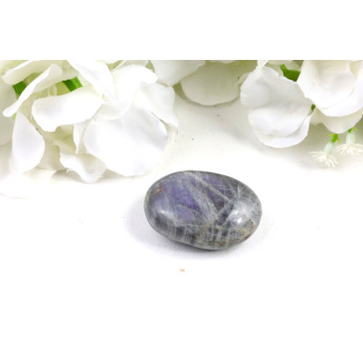 Tromlovaný labradorit 39x29x17 mm | Modrý lesk