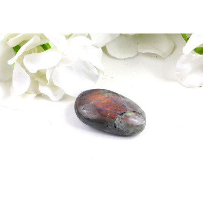 Tromlovaný labradorit 45mm Brazílie | Modrý lesk