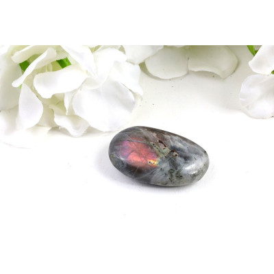 Tromlovaný labradorit 45mm Brazílie | Modrý lesk