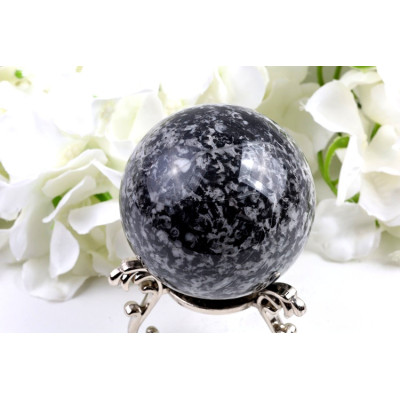 Koule Skořápkový kámen 66 mm | Shell Stone | Fosílie