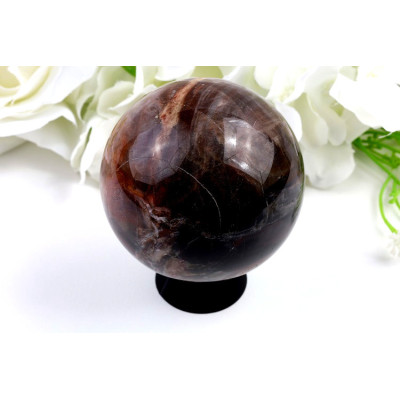 Koule zkamenělé dřevo 69mm | Madagaskar | Levné minerály