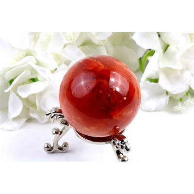 Karneolová koule 57mm - Brazílie | Levnemineraly.cz