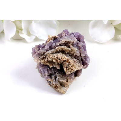 Hroznový achát 60x52x45 mm - fialový kámen z Indonésie