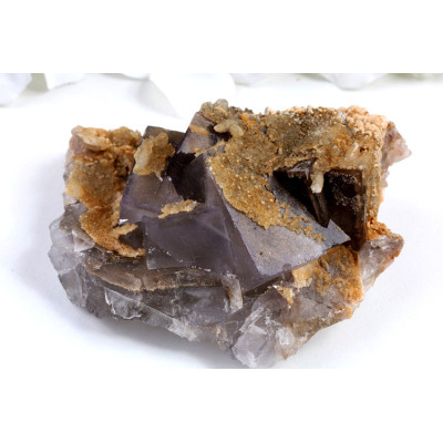 Cubix Fluorit 90x77mm - Přírodní Krystal Fluoritu | Levné Minerály