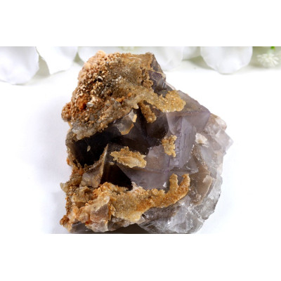 Cubix Fluorit 90x77mm - Přírodní Krystal Fluoritu | Levné Minerály