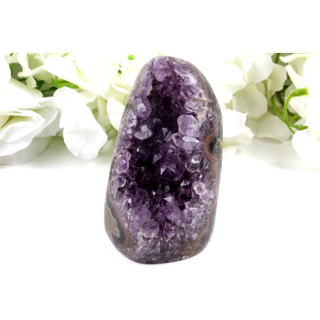 Ametyst geoda 97x78 mm - přírodní kámen z Brazílie
