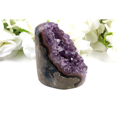 Ametyst geoda 97x78 mm - přírodní kámen z Brazílie