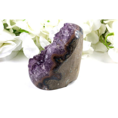 Ametyst geoda 97x78 mm - přírodní kámen z Brazílie