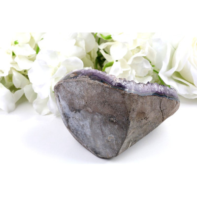 Ametyst geoda 111x98x84mm Brazílie | levnemineraly.cz