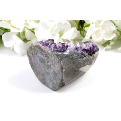 Ametyst geoda 100x74x72mm Brazílie | levnemineraly.cz