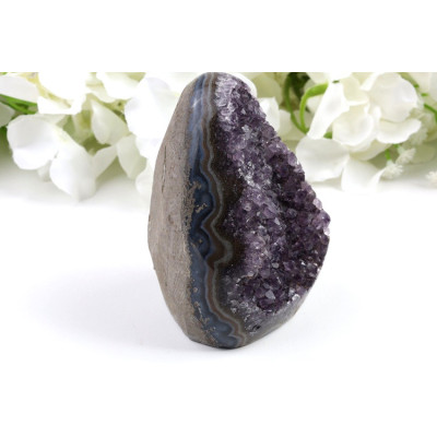 Ametyst geoda 102x69x66mm Brazílie | levnemineraly.cz