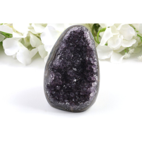 Ametyst geoda 102x69x66mm Brazílie | levnemineraly.cz