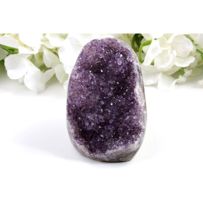 Ametyst geoda 90x76x67 mm | Přírodní minerál z Brazílie