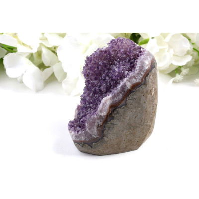 Ametyst geoda 90x76x67 mm | Přírodní minerál z Brazílie