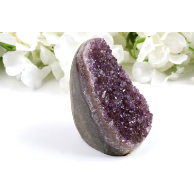 Ametyst geoda 98x63x54 mm - Brazilský fialový kámen