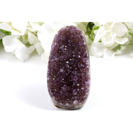 Ametyst geoda 98x63x54 mm - Brazilský fialový kámen