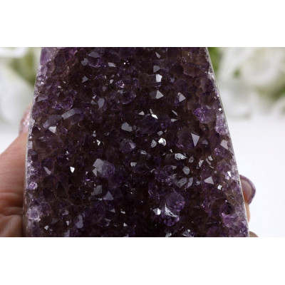 Ametyst geoda 98x63x54 mm - Brazilský fialový kámen