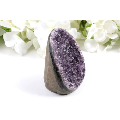 Ametyst geoda 87x75x60 mm - Elegantní fialový kámen