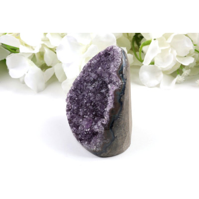 Ametyst geoda 87x75x60 mm - Elegantní fialový kámen