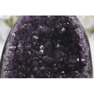 Ametyst geoda 87x75x60 mm - Elegantní fialový kámen