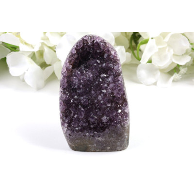 Ametyst geoda 96x59x45 mm | Přírodní fialový krystal