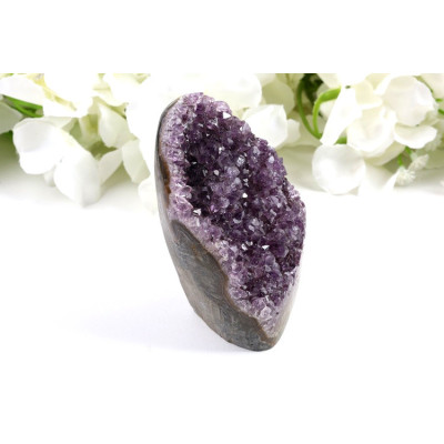 Ametyst geoda 96x59x45 mm | Přírodní fialový krystal