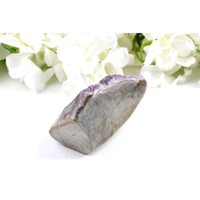 Ametyst geoda 96x59x45 mm | Přírodní fialový krystal