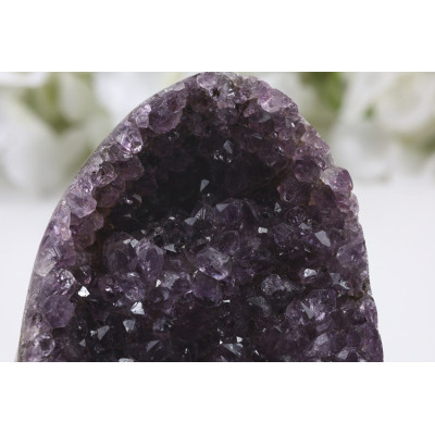 Ametyst geoda 96x59x45 mm | Přírodní fialový krystal
