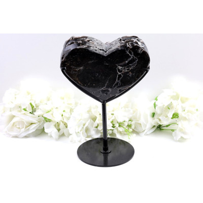 Velké sfaleritové srdce 27x19 cm | Levnemineraly.cz