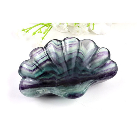 Duhová mistička fluorit 10,2 cm | Levnemineraly.cz