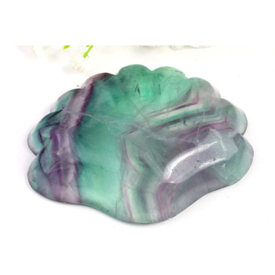 Duhová mistička fluorit 115×94 mm | Brazílie