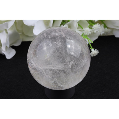 Křišťál koule 64 mm z Brazílie - čirá křišťálová koule